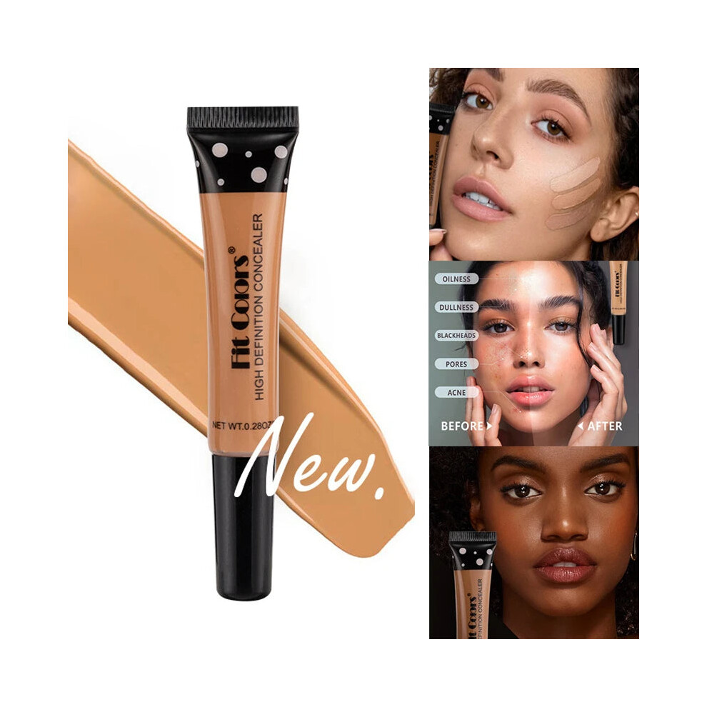 My Store (07) Full Cover Liquid Concealer 8 Color Bb Cream Foundation Air-Permeable Natural Brightening Makeup Eye Dark Circles Cream Cosmetic