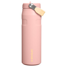 (OS, Peach Rose) Stanley IceFlow Bottle Flip Straw 2.0 0.7L Water Bottle