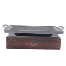 Smokeless Portable BBQ Grill Korean Japanese Charcoal BBQ Oven Barbecue Grill Household Outdoor Non-Stick BBQ Oven A