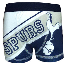 Tottenham Hotspur FC Official Gift 1 Pack Boys Boxer Shorts White 5-6 Years