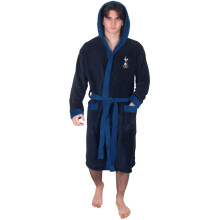 Tottenham Hotspur FC Official Gift Mens Fleece Dressing Gown Robe Navy 3XL