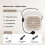 Portable Amplifier with Headset Microphone for Teachers' Classroom Instruction High-Volume Portable Amplifier White 7