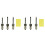 6Pcs Brass Soldering Tips USB Soldering Iron  Welding Soldering Tips for E10 Interface Soldering Stations 1