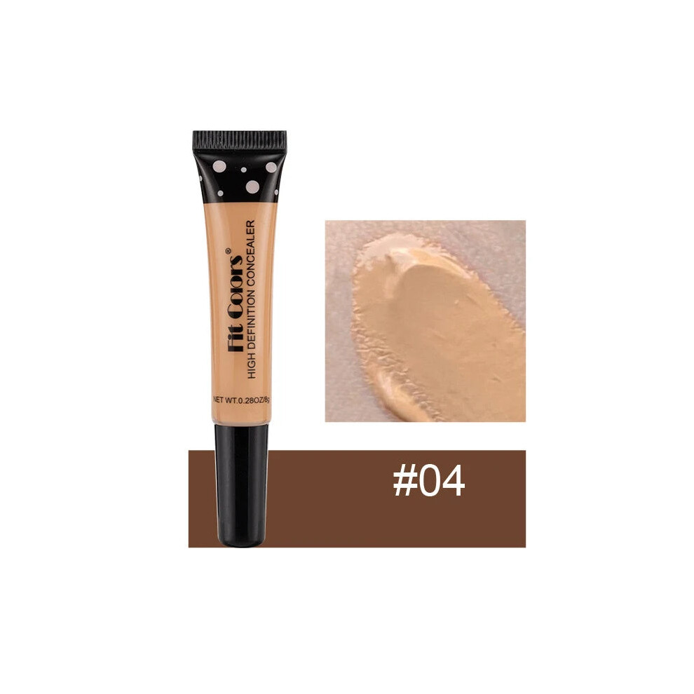 My Store (04) Full Cover Liquid Concealer 8 Color Bb Cream Foundation Air-Permeable Natural Brightening Makeup Eye Dark Circles Cream Cosmetic