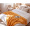 Beliani Blanket BAYBURT 150 x 200 cm Orange 2