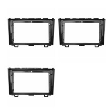 3X Autoradio-Blenden für  CRV CR-V 2008-2011 9-Zoll-Stereo-Panel-Dashboard-Kit Einbau des Installationsrahmens