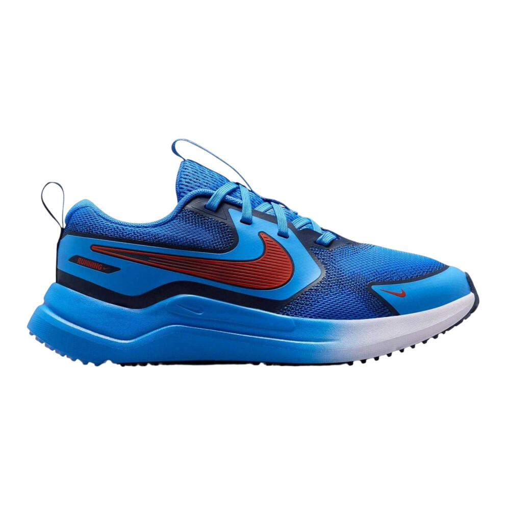 Nike (5.5 Uk, Blue/Red) Childrens/Kids Downshifter 12 Trainers