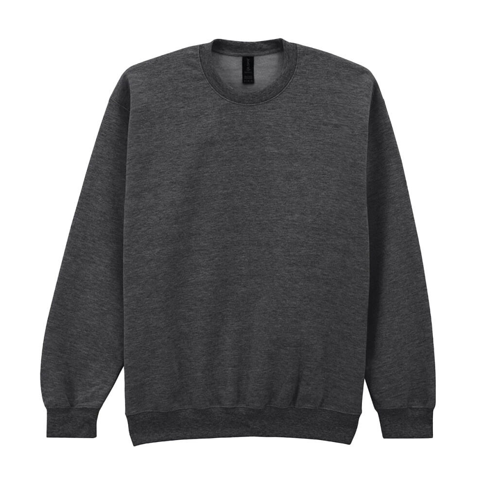Gildan (S, Heather Black) Unisex Adult Softstyle Midweight Sweatshirt