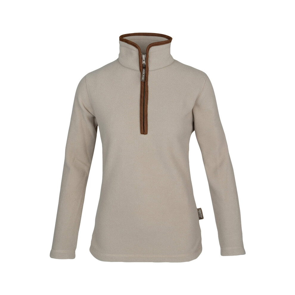 Jack Pyke Ladies Fleece Pullover Mushroom Large