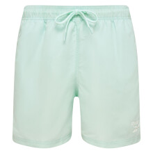 (S, Aqua) Reebok Mens Yale Swim Shorts