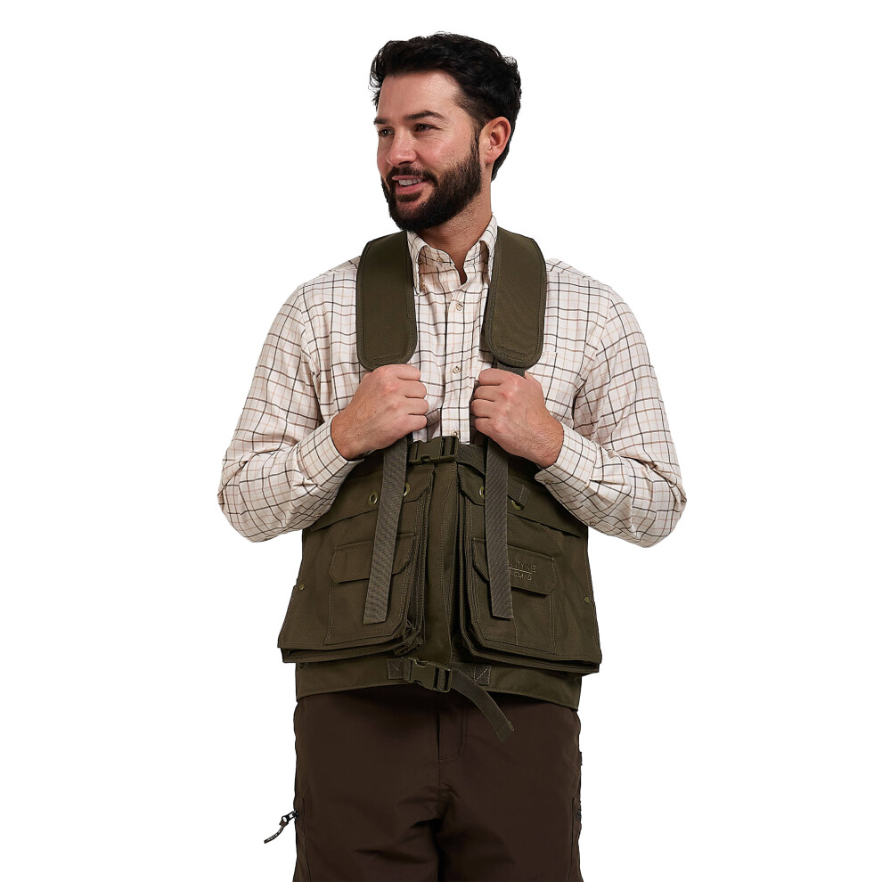 Jack Pyke Dog Handlers Fishing Hunting Vest Green