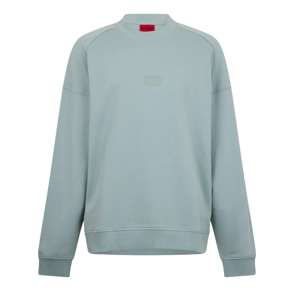 Hugo Boss (S, Pastel Green) Mens Delastcrew Raglan Raglan Sweatshirt