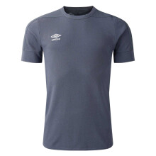 (M, Grisaille) Umbro Mens Chest Logo Crew Neck T-Shirt