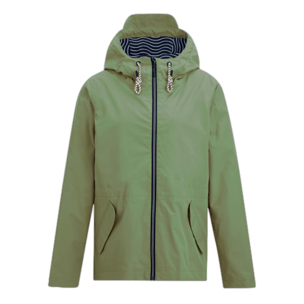 Regatta (26 Uk, Four Leaf Clover) Womens/Ladies Bayletta Grid Distress Waterproof Jacket