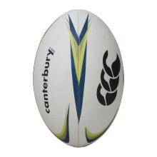 (4, White/Lime/Blue) Canterbury Mentre Rugby Ball