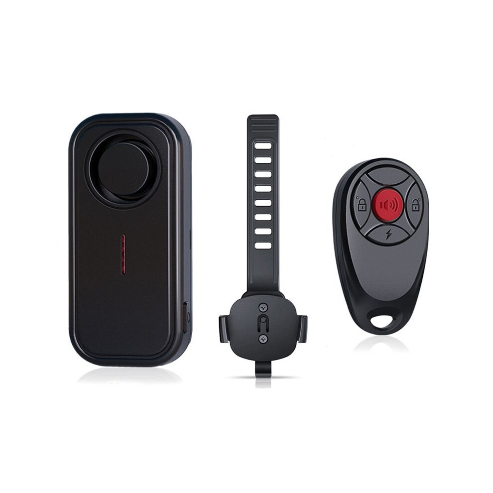 Motorcycle Burglar Alarm Wireless Ip66 Waterproof Bike Anti-Theft Vibration Bike Security Alarm With Led Light 4713422646447