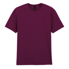 (L, Maroon) Gildan Mens Cotton Lightweight T-Shirt