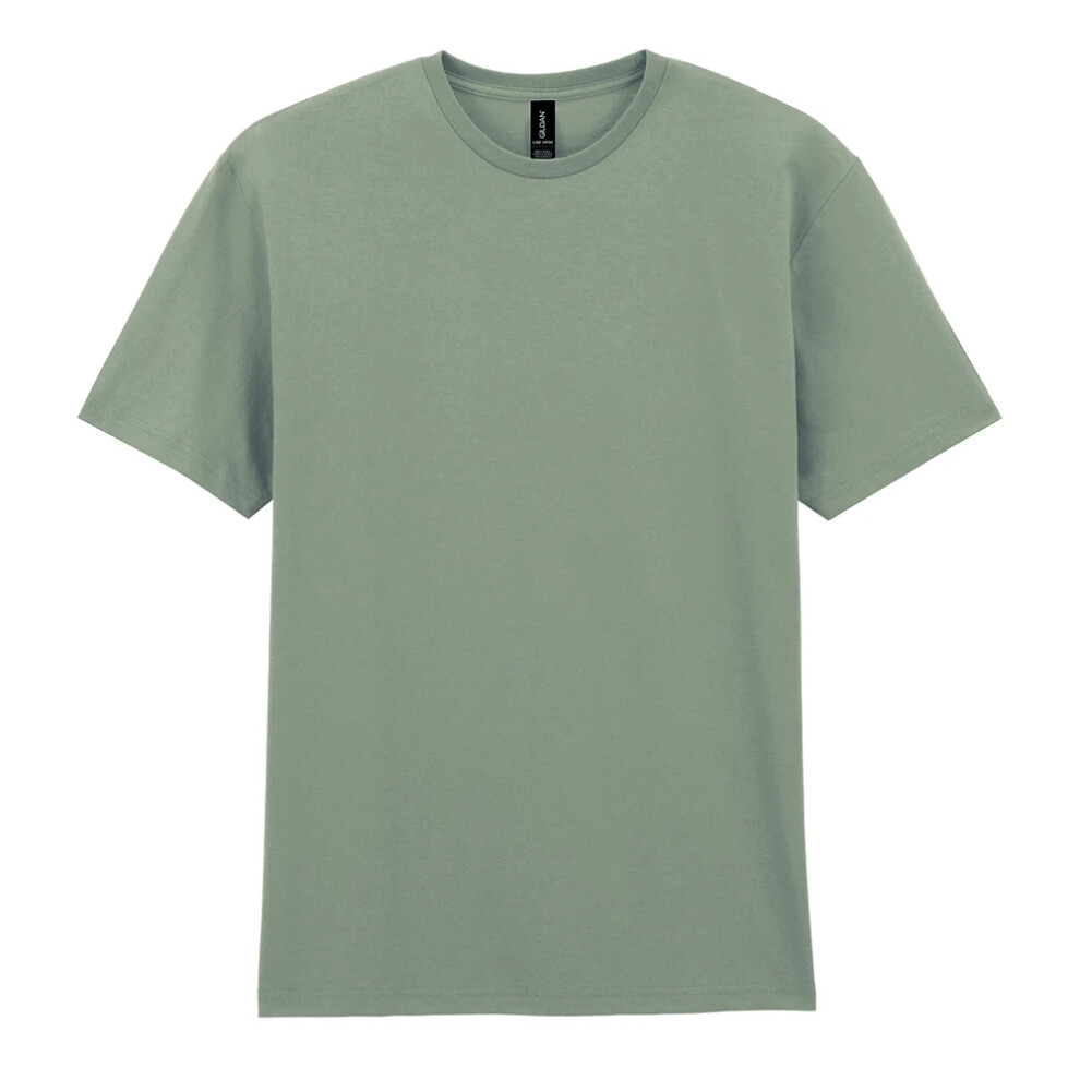 Gildan (Xl, Sage) Mens Cotton Lightweight T-Shirt