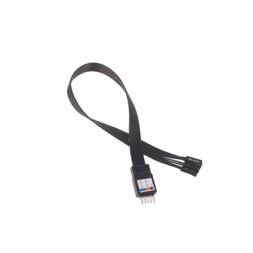 9Pin Header Motherboard Hard Drive Led/Pled/Reset Sw/Power Sw To 9Pin F-Panel Extension Cable Foolproof 30Cm 4711352761988