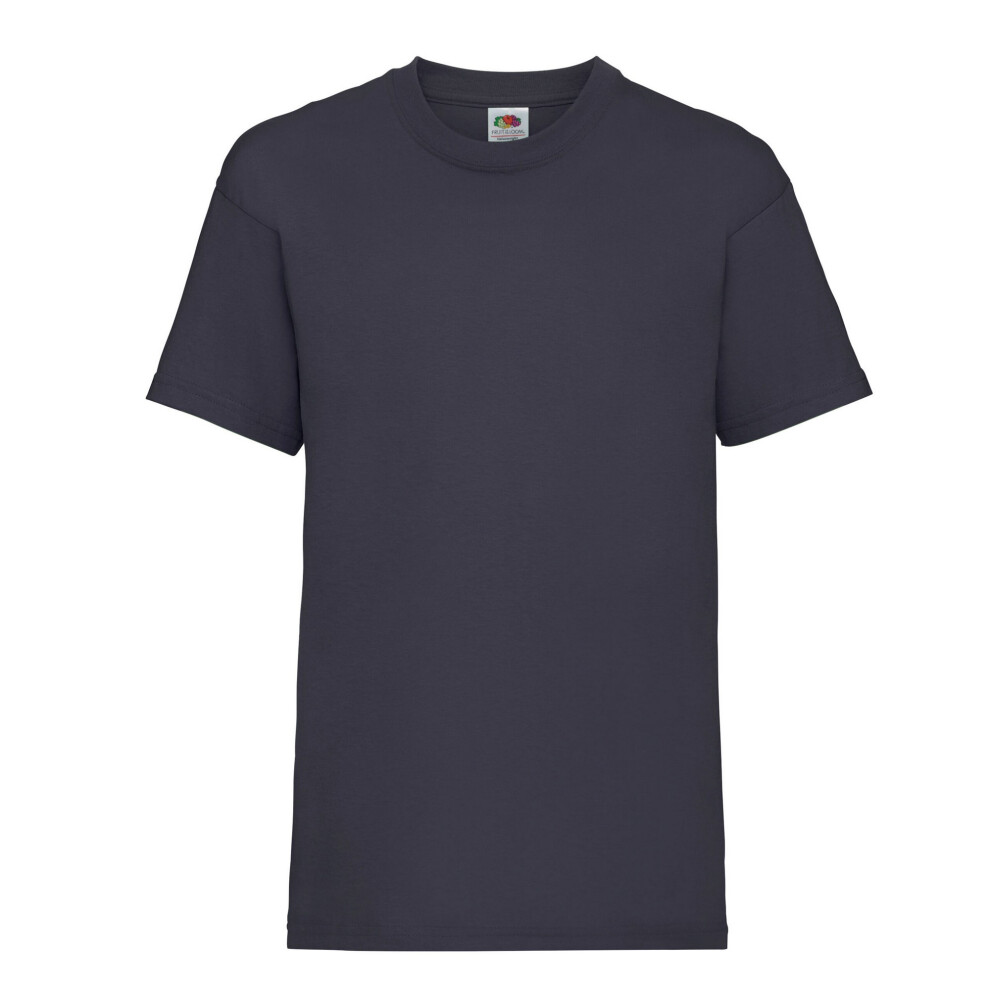 Fruit Of The Loom (1-2 Years, Navy) Childrens/Kids Value T-Shirt