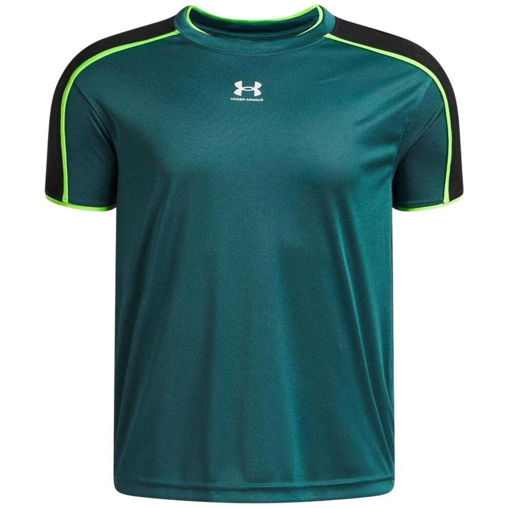 Under Armour (13 Years, Green) Childrens/Kids Performance Logo T-Shirt