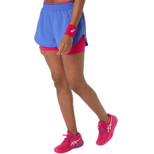 (14 UK R, Dark Cobalt) Asics Womens/Ladies Match Lightweight Running Shorts