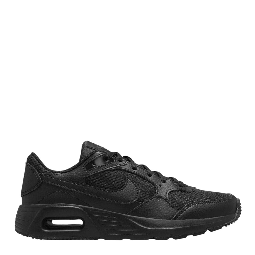 Nike (5.5 Uk, Triple Black) Childrens/Kids Air Max Sc Leather Trainers