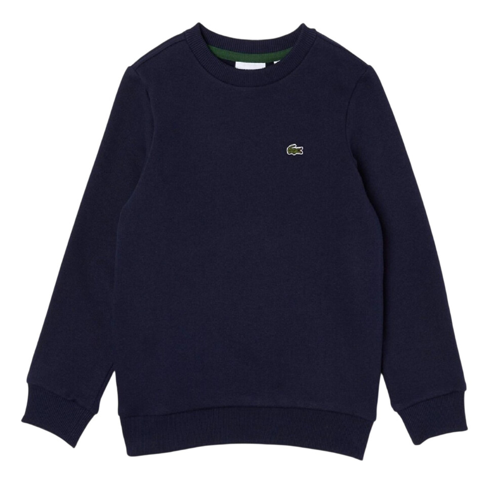 Lacoste (12 Years, Navy) Childrens/Kids Logo Crew Neck Sweatshirt