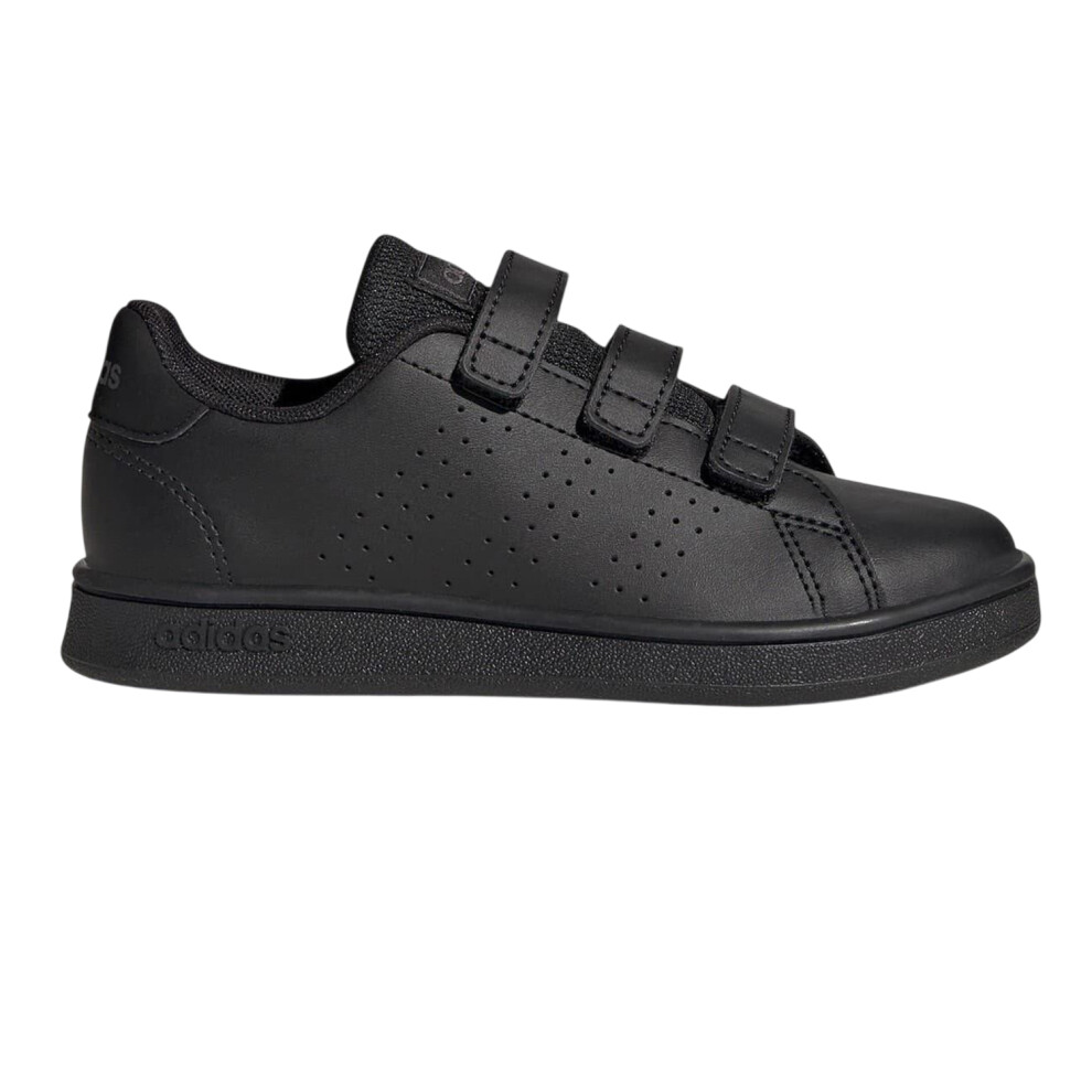 Adidas (11 Uk Child, Triple Black) Boys Advantage Base 2.0 Trainers