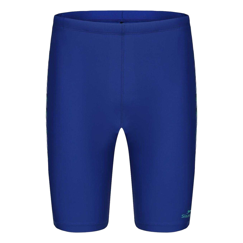 Slazenger (S, Blue/Blue) Mens Swim Shorts