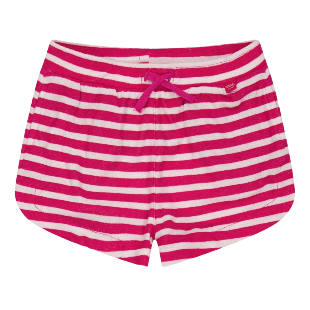 Regatta (7-8 Years, Pink Fusion/White) Girls Dayana Sweat Shorts