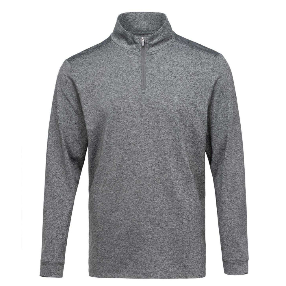 Slazenger (L, Charcoal) Mens Quarter Zip Sweatshirt