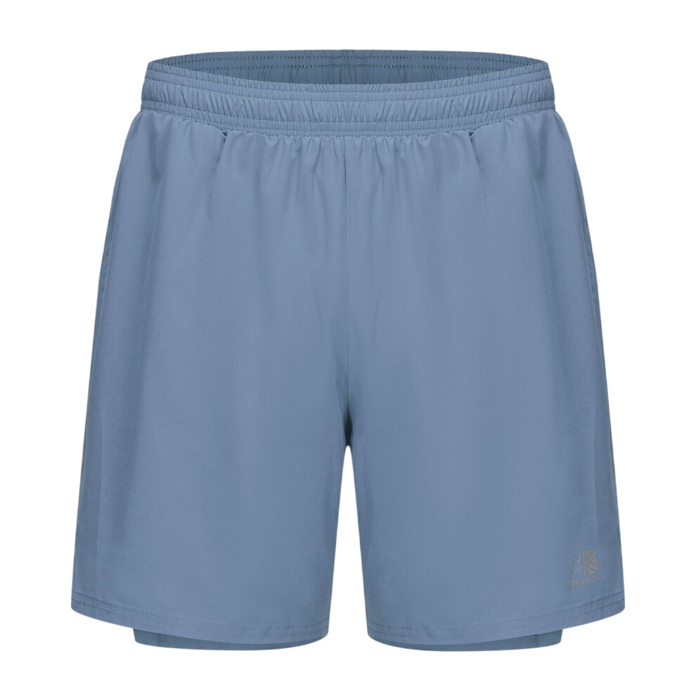 Karrimor (Xl, Bold Blue) Mens 2 In 1 Running Shorts