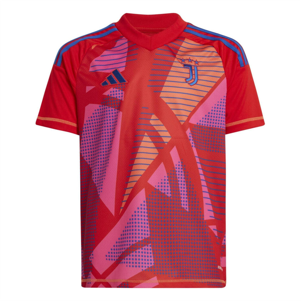 Adidas (13-14 Years, Red) Childrens/Kids Juventus Fc Goalkeeper Jersey