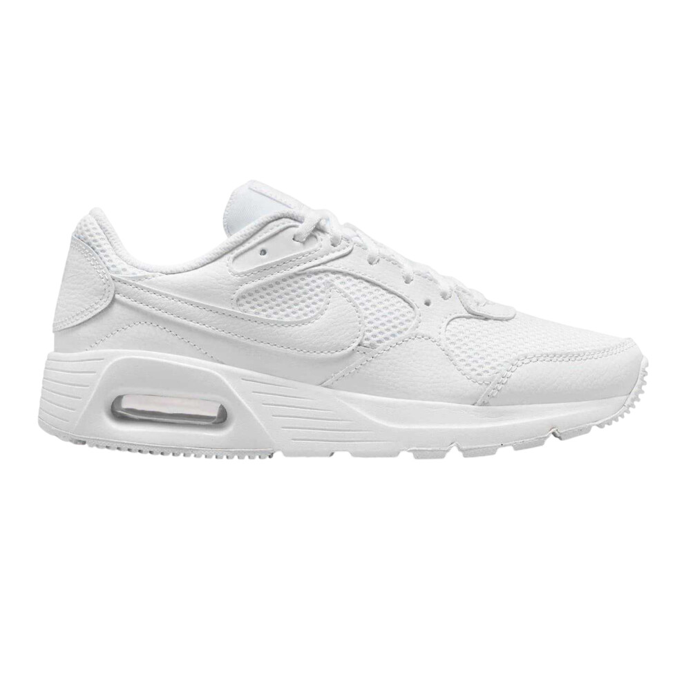 Nike (6.5 Uk, White) Womens/Ladies Air Max Sc Leather Trainers