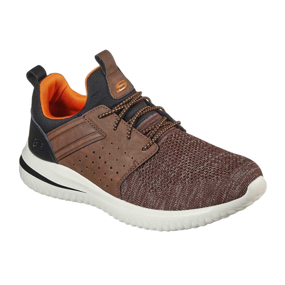 Skechers (8 Uk, Chocolate) Mens Cicada 3.0 Arch Fit Trainers