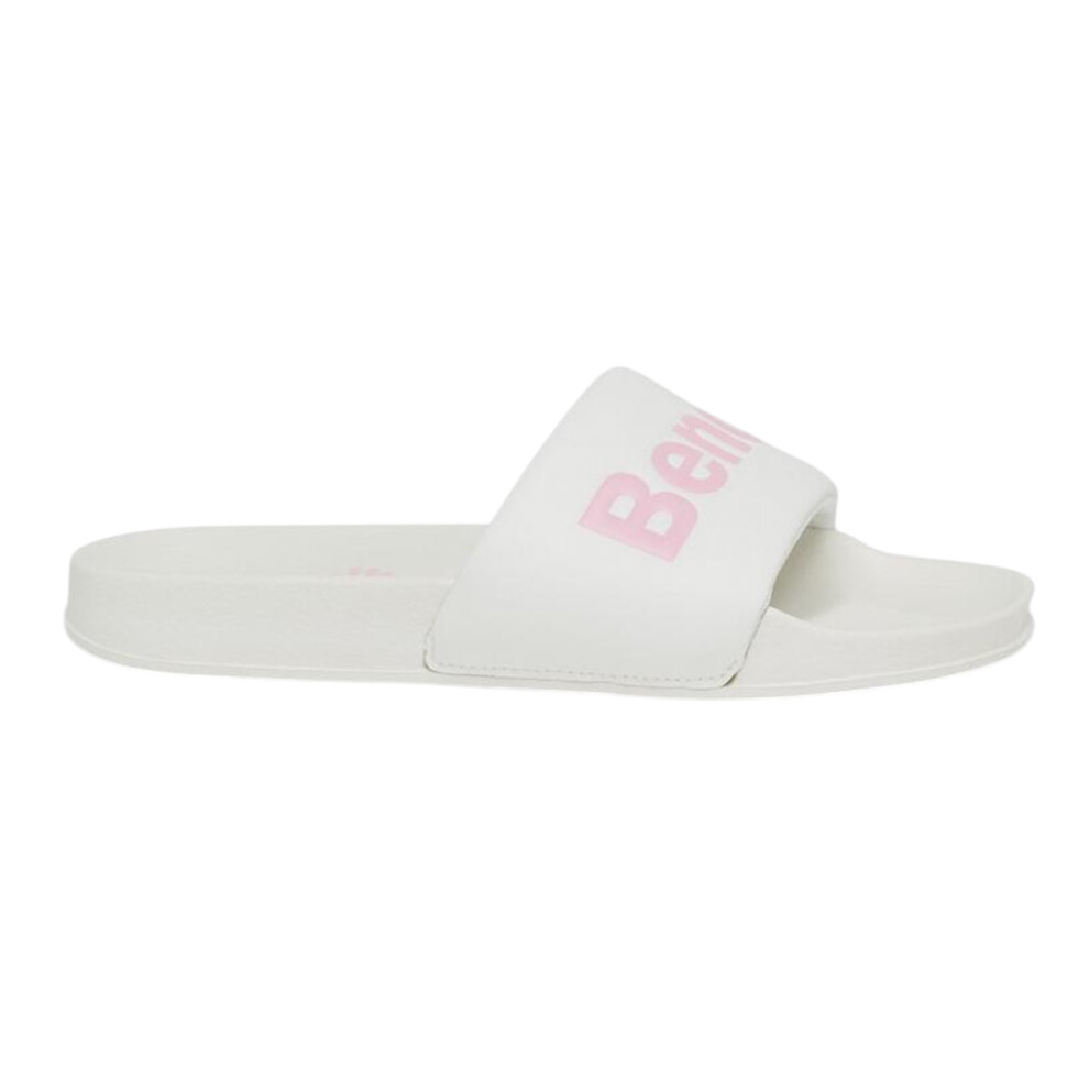 Bench (6 Uk, White) Womens/Ladies Calypso Slides