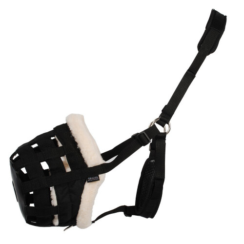 (X Full, Black) Shires Deluxe Horse Grazing Muzzle