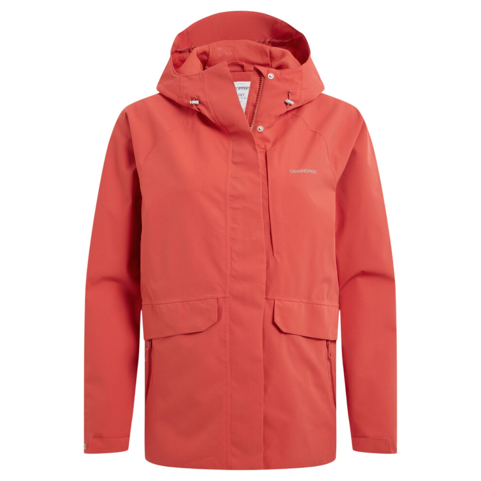 Craghoppers (18 Uk, Compote Red) Womens/Ladies Caldbeck Ll Waterproof Jacket