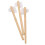 8pcs Double-Sided Nylon Medium-Hard Denture Brushes with Bamboo Ergonomic Grip for False Teeth and Aligner Cleaning 2