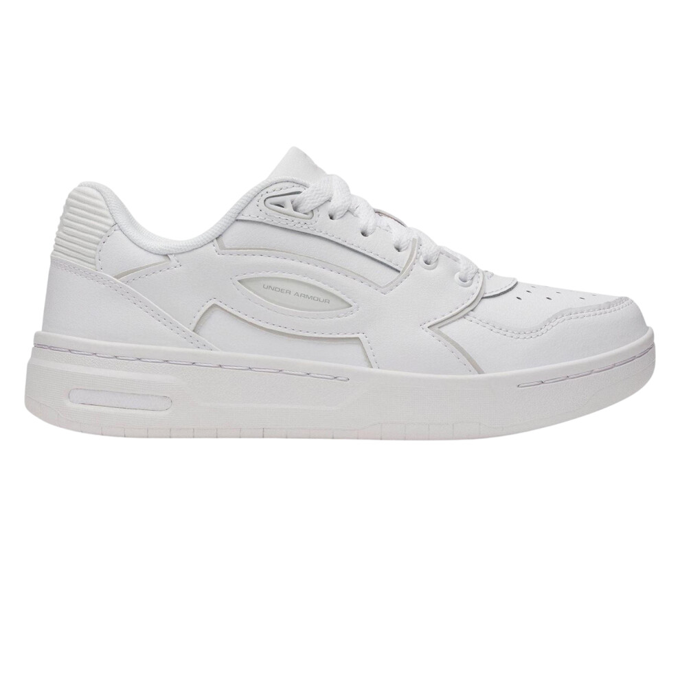 Under Armour (10 Uk, White) Mens Low Cut Trainers