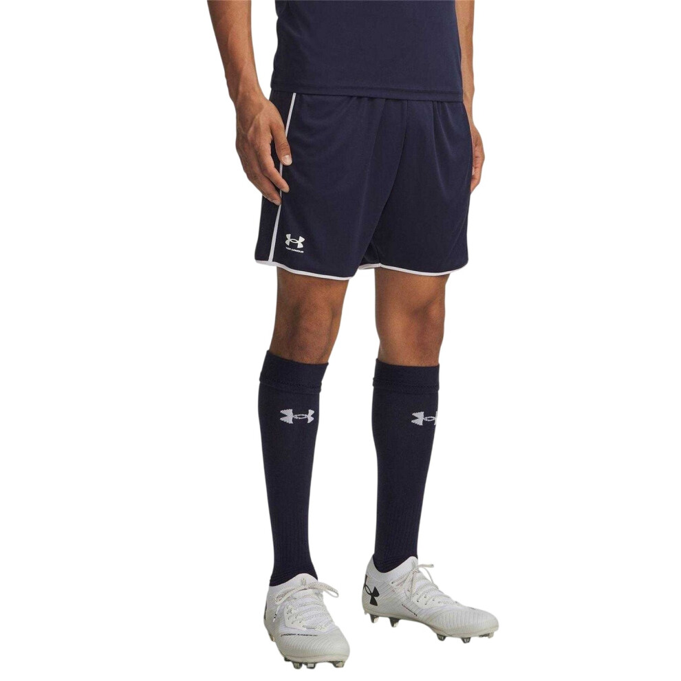 Under Armour (S, Navy/White) Mens Challenger Training Performance Shorts