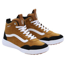 (7.5 UK, Brown) Vans Mens Range Exp Leather Trainers