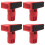 Plastics Bench Dogs, 20mm Woodworking Bench Stops with Silicone Gaskets for Clamp Workbench - Workshop Tools 4Pcs 1
