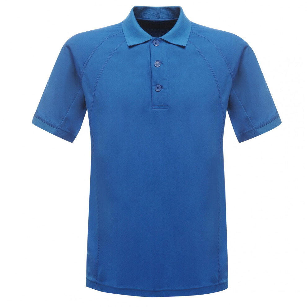 Regatta (2Xl, Oxford Blue) Hardwear Mens Coolweave Short Sleeve Polo Shirt