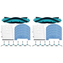 2 Set per Conga 2499 Ultra Home Advanced Robot Aspirapolvere Spazzola Laterale Principale Filtro Hepa Parti di Ricambio In Tessuto