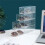 Glasses Storage Box 4 Layers Large Glasses Organizer Box Multifunctional Stackable Display Holder Reusable Cosmetics 3