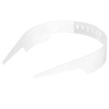 (Transparent)Men Women Adjustable Shirt Collar Support Bundle Stays Reusable Tool Plastic