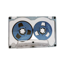 55 Minute Blank Tape Disk Double-Sided Metal Small Open Disk Blank Cassette Tape Tape Disk, D