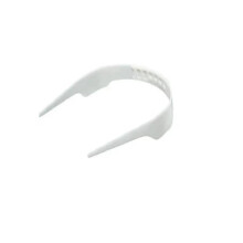 (White)Men Women Adjustable Shirt Collar Support Bundle Stays Reusable Tool Plastic